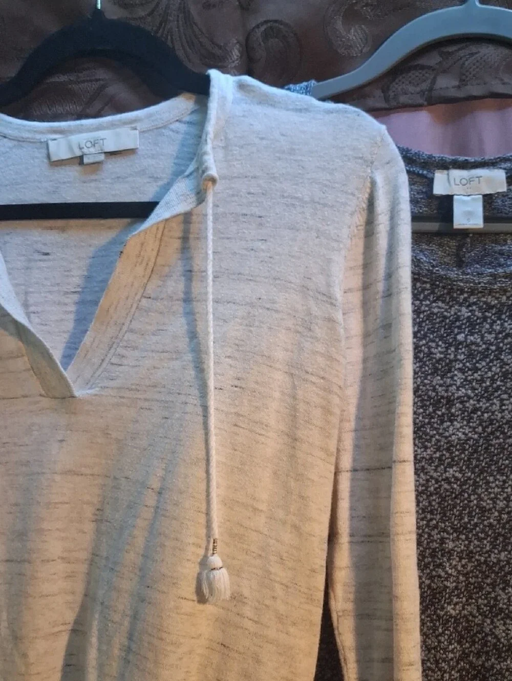 Anne Taylor LOFT  knit 3/4 sleeve tops- two for one! Size Small